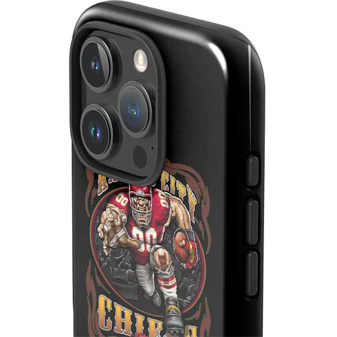 Liquid Blue NFL Kansas City Chiefs Running Back iPhone 16 Pro Impact Case